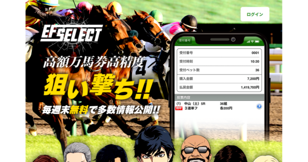 EF SELECT｜★レーコレ★【競艇予想｜競馬予想｜競輪予想】の参考になるギャラリーサイト集