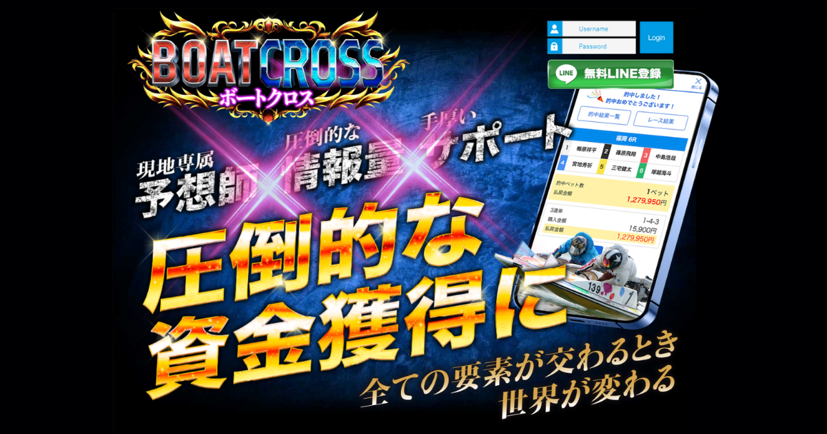 ボートクロス｜★レーコレ★【競艇予想｜競馬予想｜競輪予想】の参考になるギャラリーサイト集
