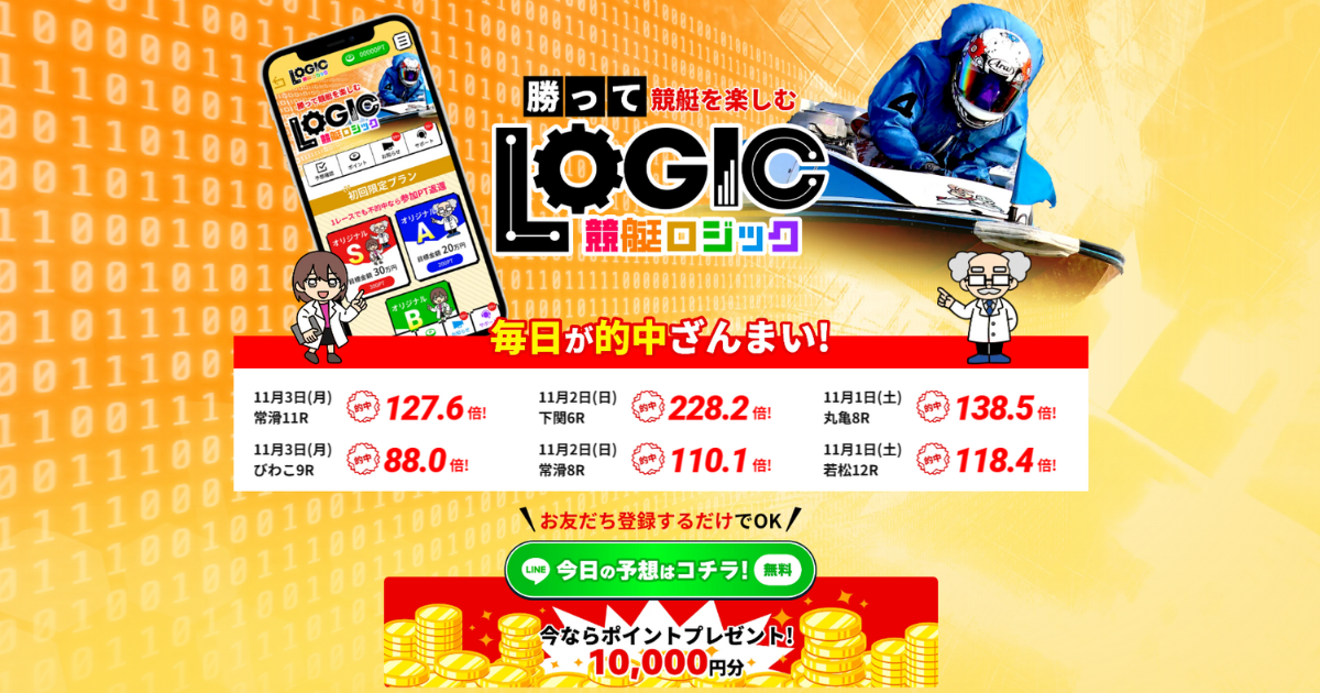 競艇ロジック｜★レーコレ★【競艇予想｜競馬予想｜競輪予想】の参考になるギャラリーサイト集